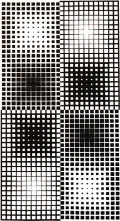 Vasarely, Composition, Corpusculaires (after)