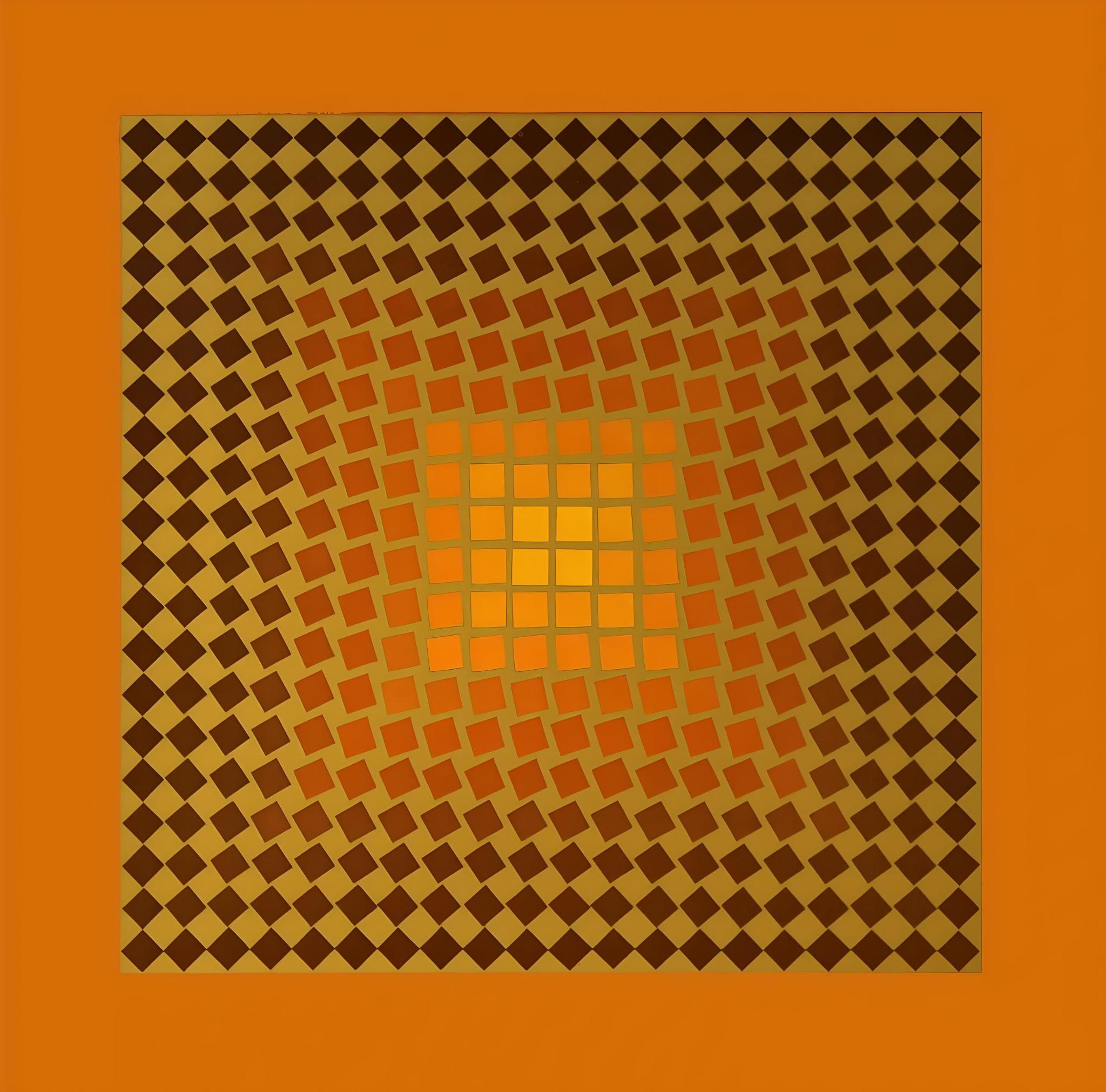 Vasarely, Composition, CTA 102 (after)