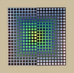 Vasarely, Composition, Folklore planétaire (after)