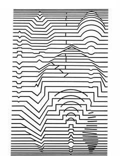 Vasarely, Composition, Ondulatoires (after)