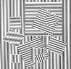 Vasarely, Composition, Ondulatoires (après)