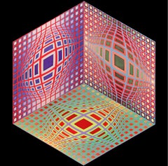 Vasarely, Composition, Progressions (après)