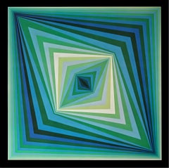 Vasarely, Composition, Progressions (après)