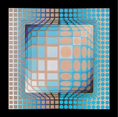 Vasarely, Composition, Progressions (après)