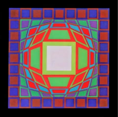 Vasarely, Composition, Progressions (après)