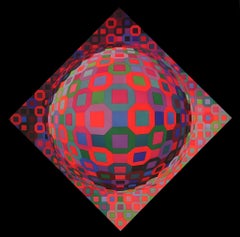 Vasarely, Composition, Structures universelles de l'Octogone (après)