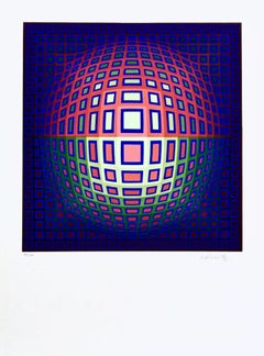 Vega Blue, Victor Vasarely