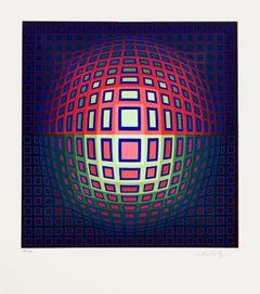 Vega Blue, Victor Vasarely