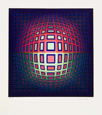 David Roth - David Roth, Abstract Screenprint, 1977 For Sale at 1stDibs