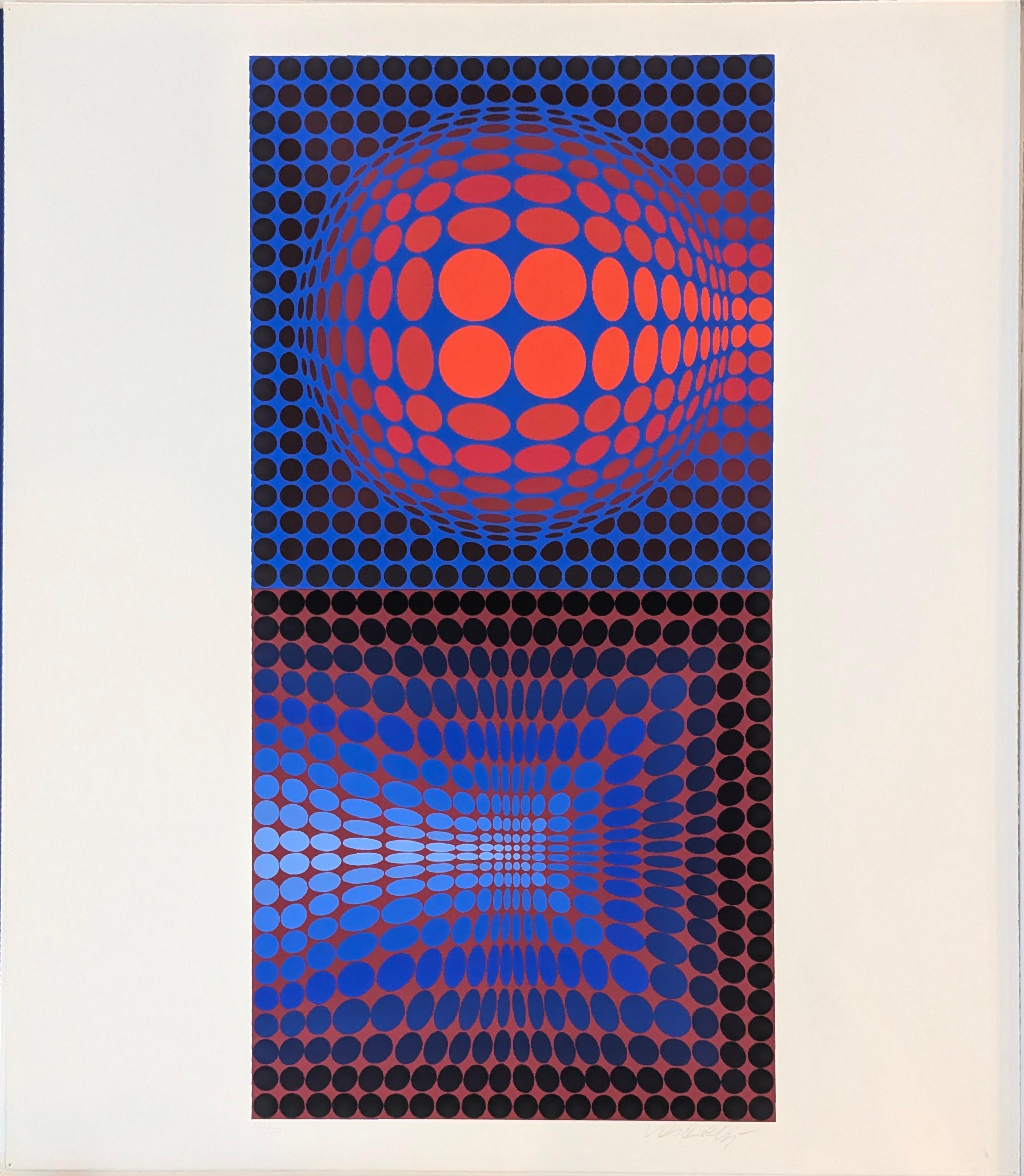 Vega Pauk - Print di Victor Vasarely
