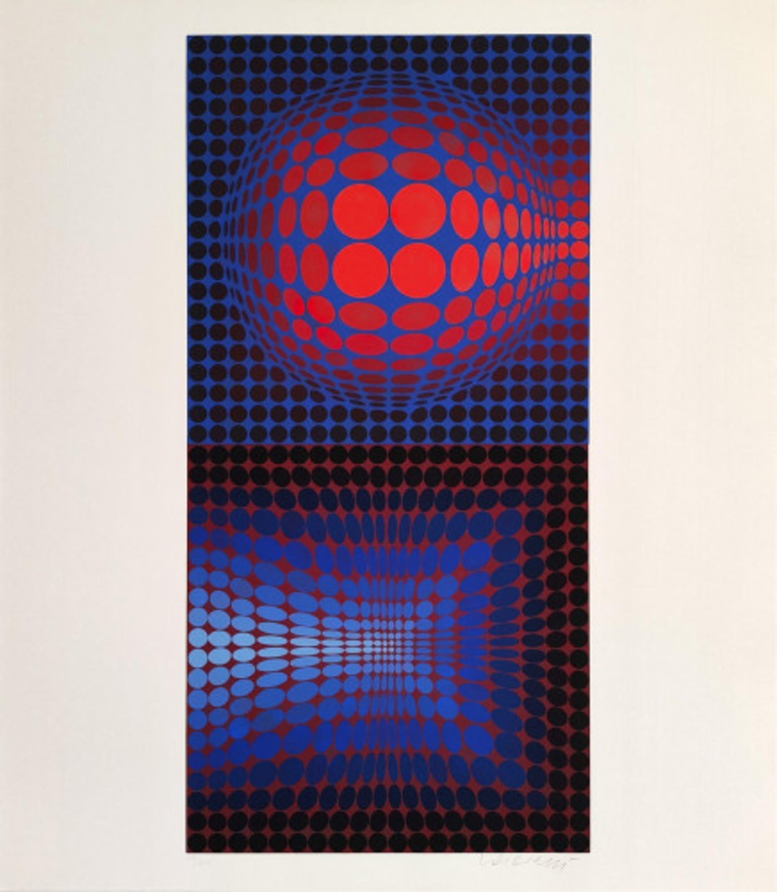 Vega Pauk - Print by Victor Vasarely