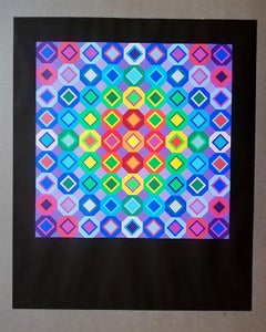 Victor Vasarely  "Respuestas a Vasarely "1974