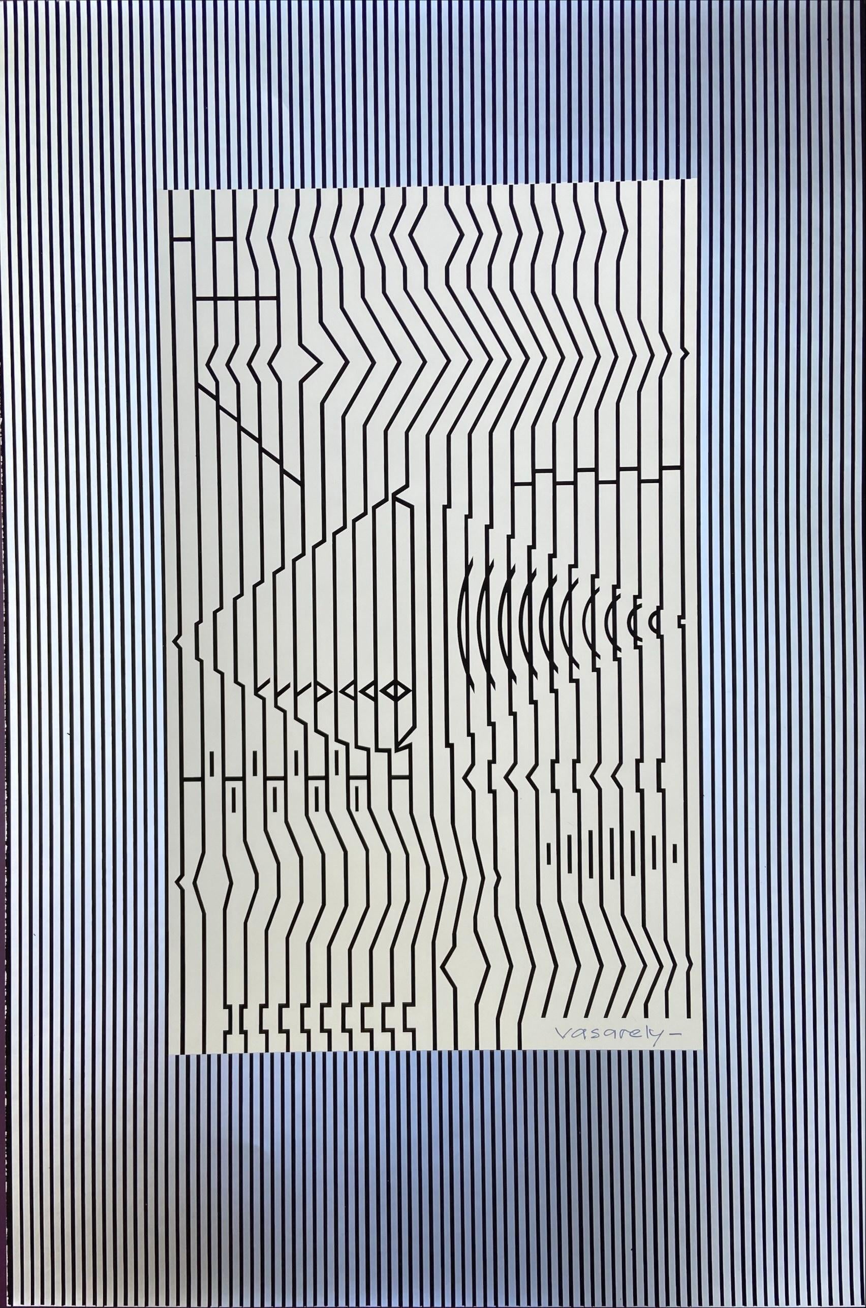 Victor Vasarely - Cithare For Sale 3