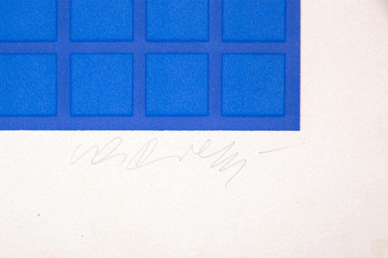 Victor Vasarely, Limited Ed. signed serigraph 'Oltar' For Sale 2