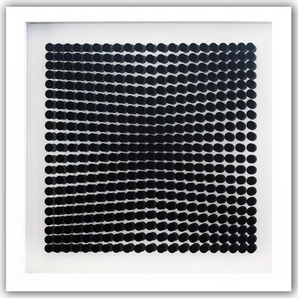 Victor Vasarely Interior Print - VICTOR VASARELY - OEUVRES PROFONDES CINETIQUES I - 1973