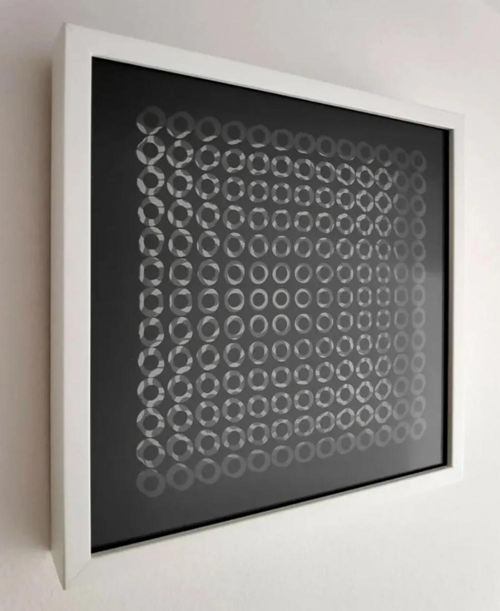 VICTOR VASARELY - OEUVRES PROFONDES CINETIQUES III - 1973