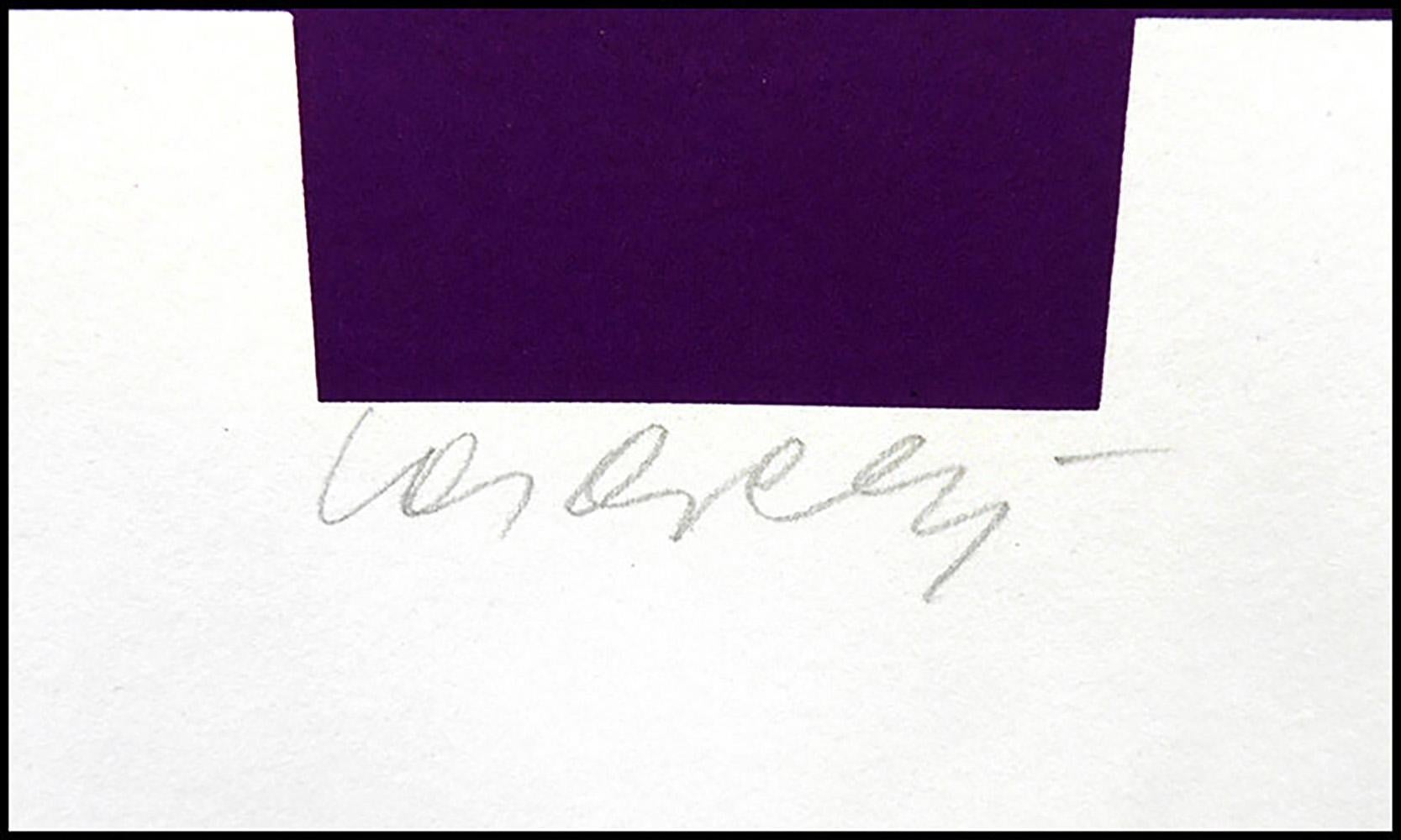 Victor Vasarely Original Color Silkscreen Signed Modern Constellation Artwork For Sale 2