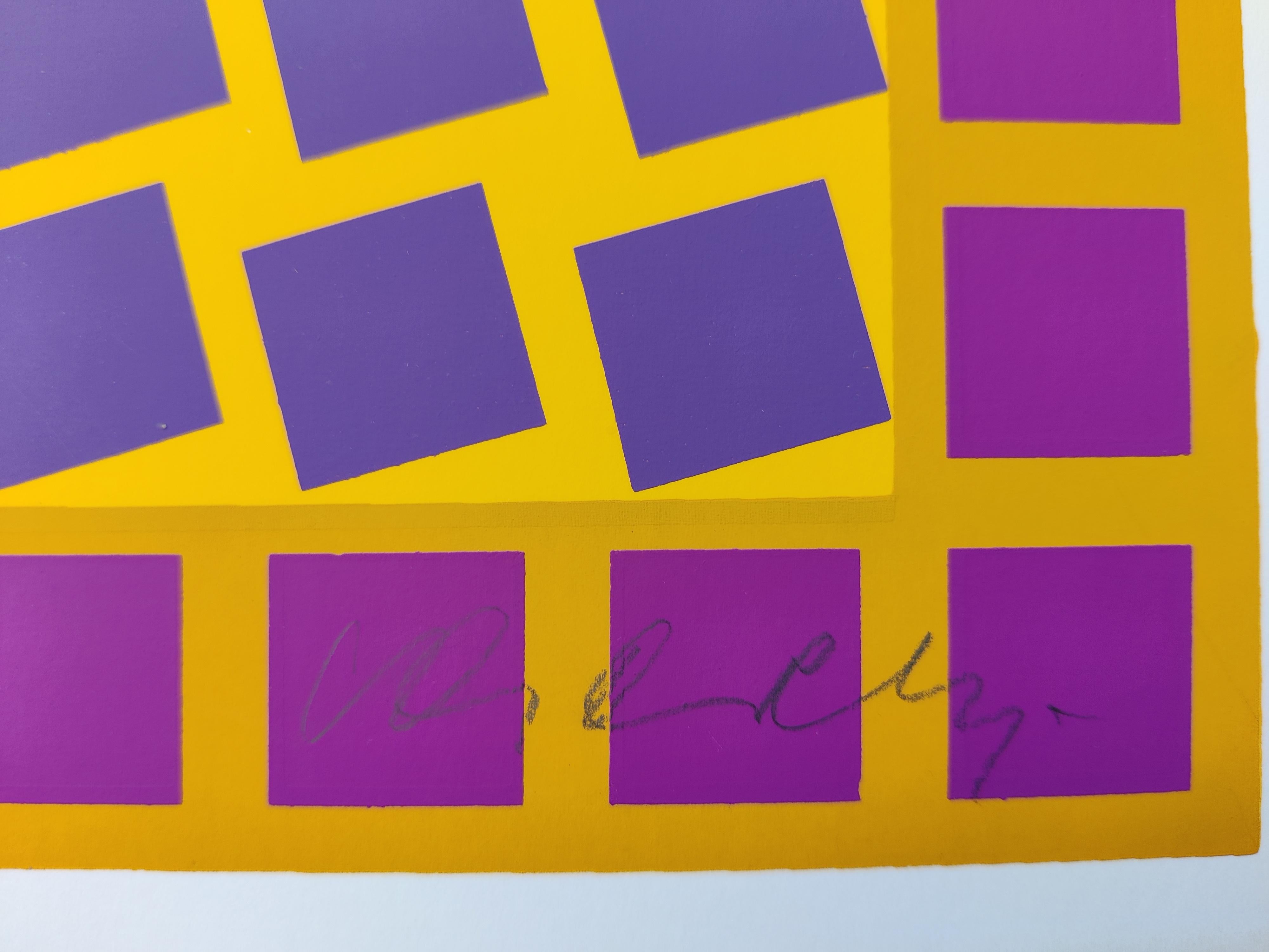 Victor Vasarely -- Planetarische Folklore 14