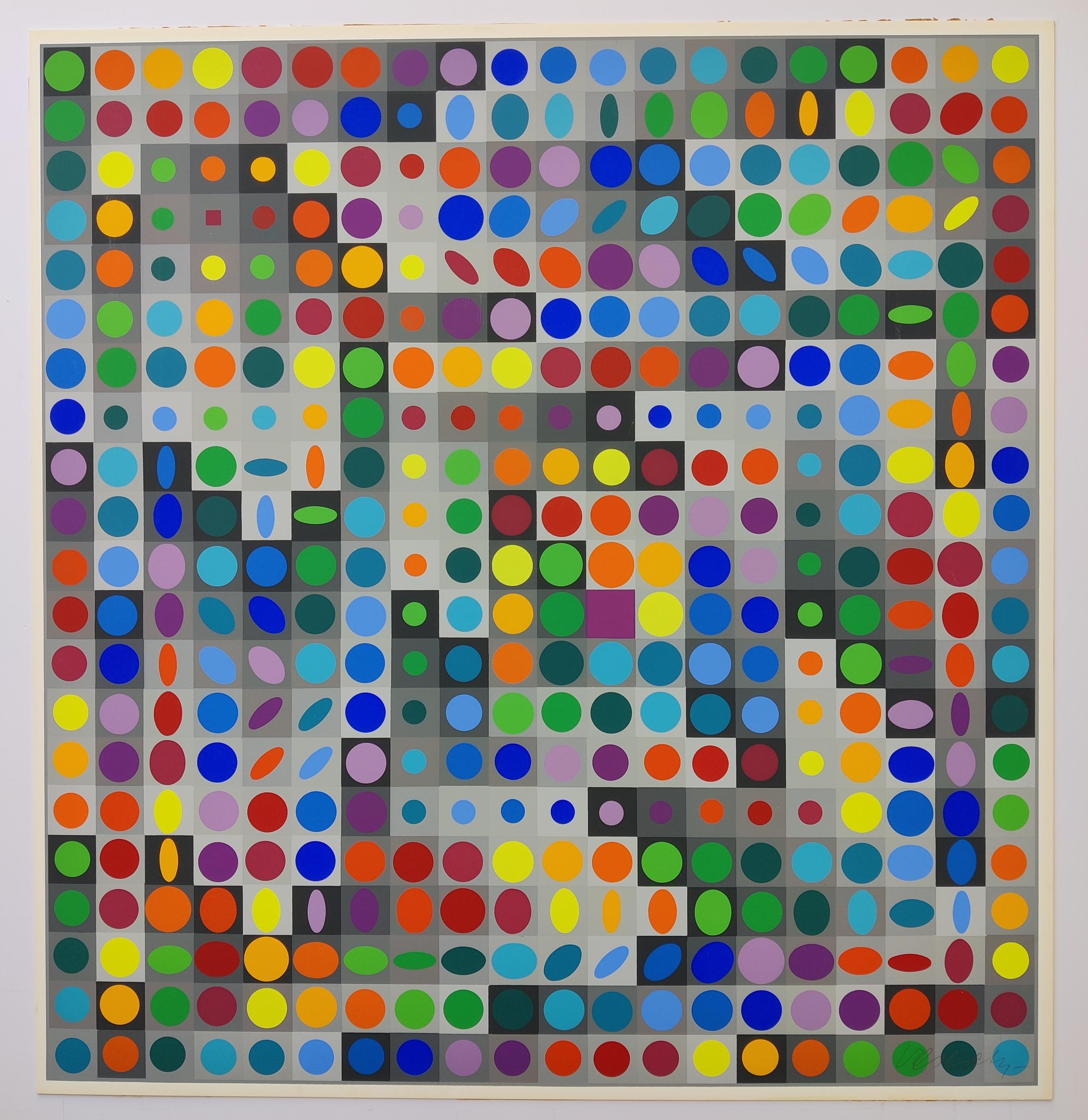 Victor Vasarely -- Planetarische Folklore 4