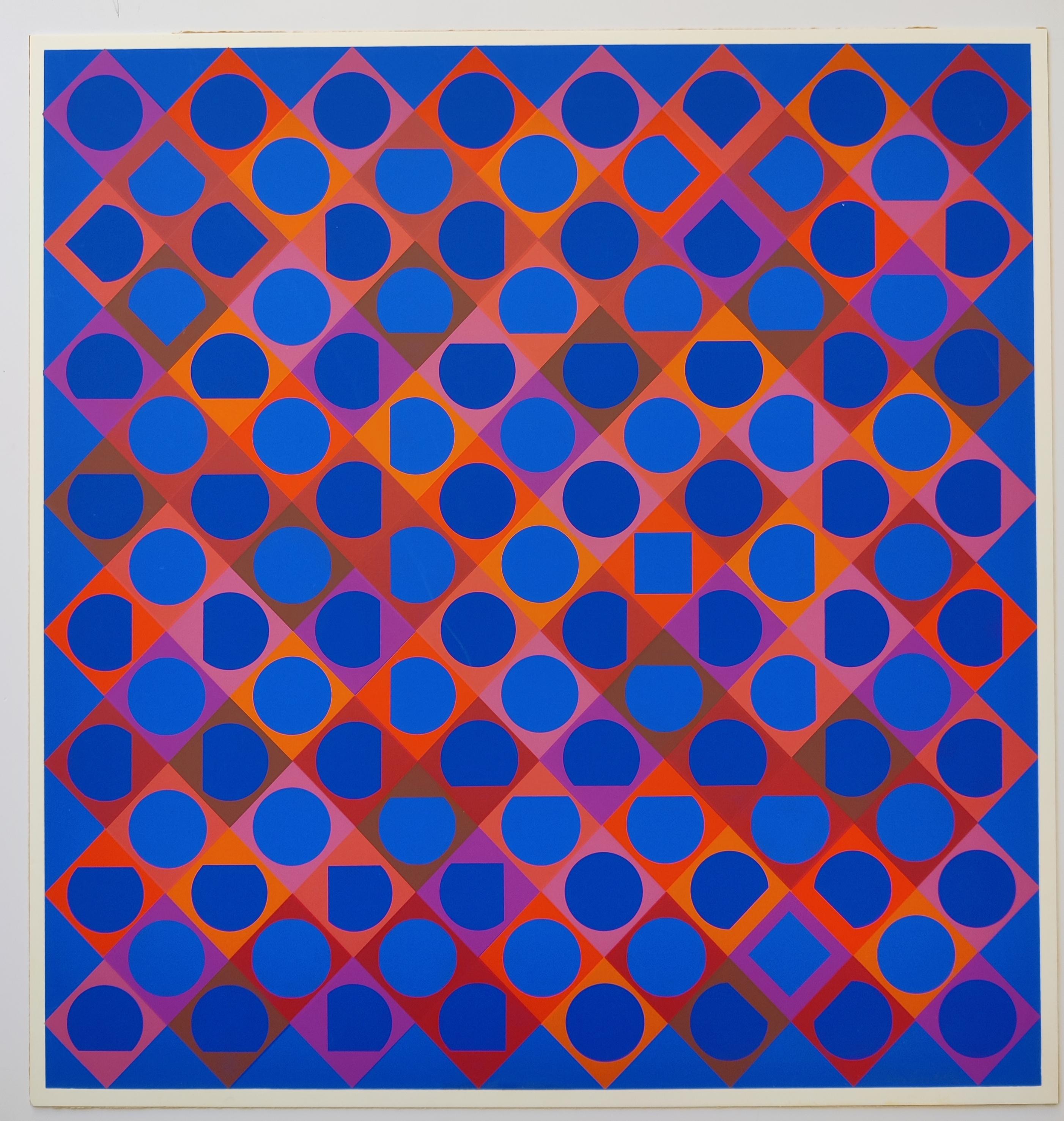 Victor Vasarely -- Planetarische Folklore 7