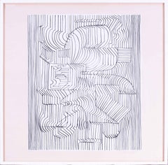 Sérigraphie signée par Victor Vasarely « Ordium », circa 1951