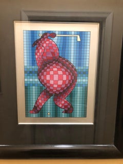 Victor Vasarely The Golfer