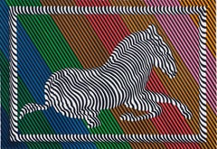 Zebra No. 3 (III) (Wiesloch 117), 1984 Ltd Ed Litho, Victor Vasarely