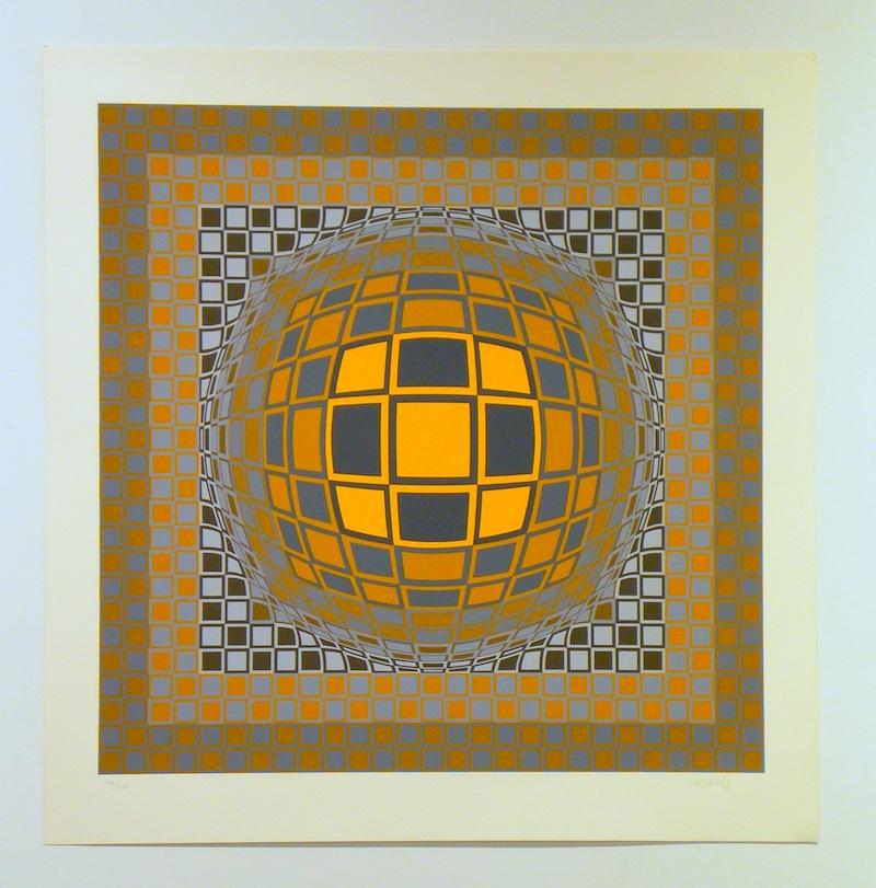 Zeng - Print by Victor Vasarely
