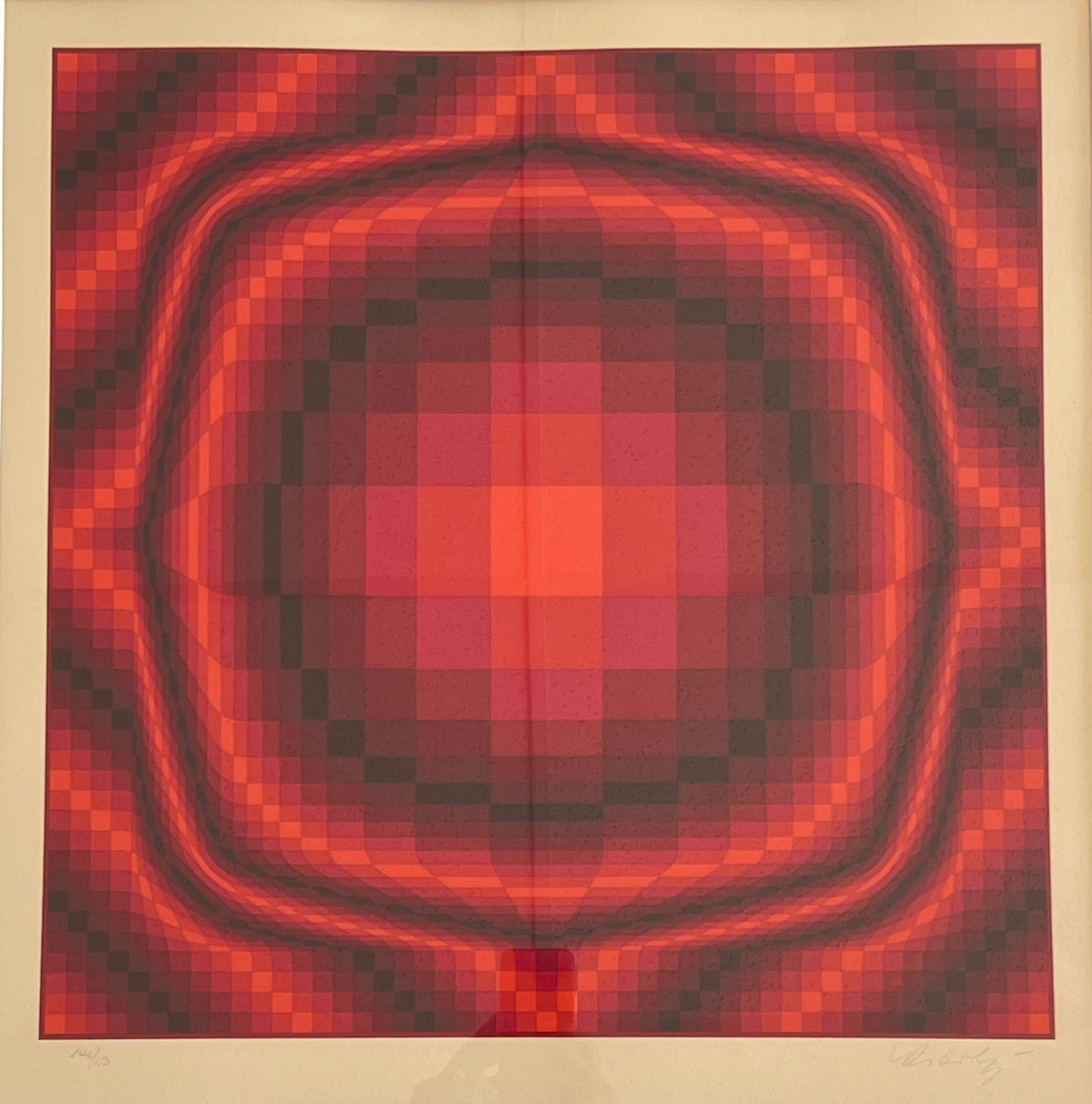 1981 Original-Serigrafie mit dem Titel 