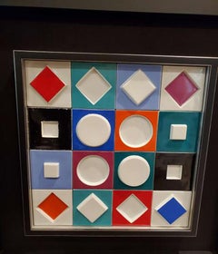 Composizione Carrée in rilievo