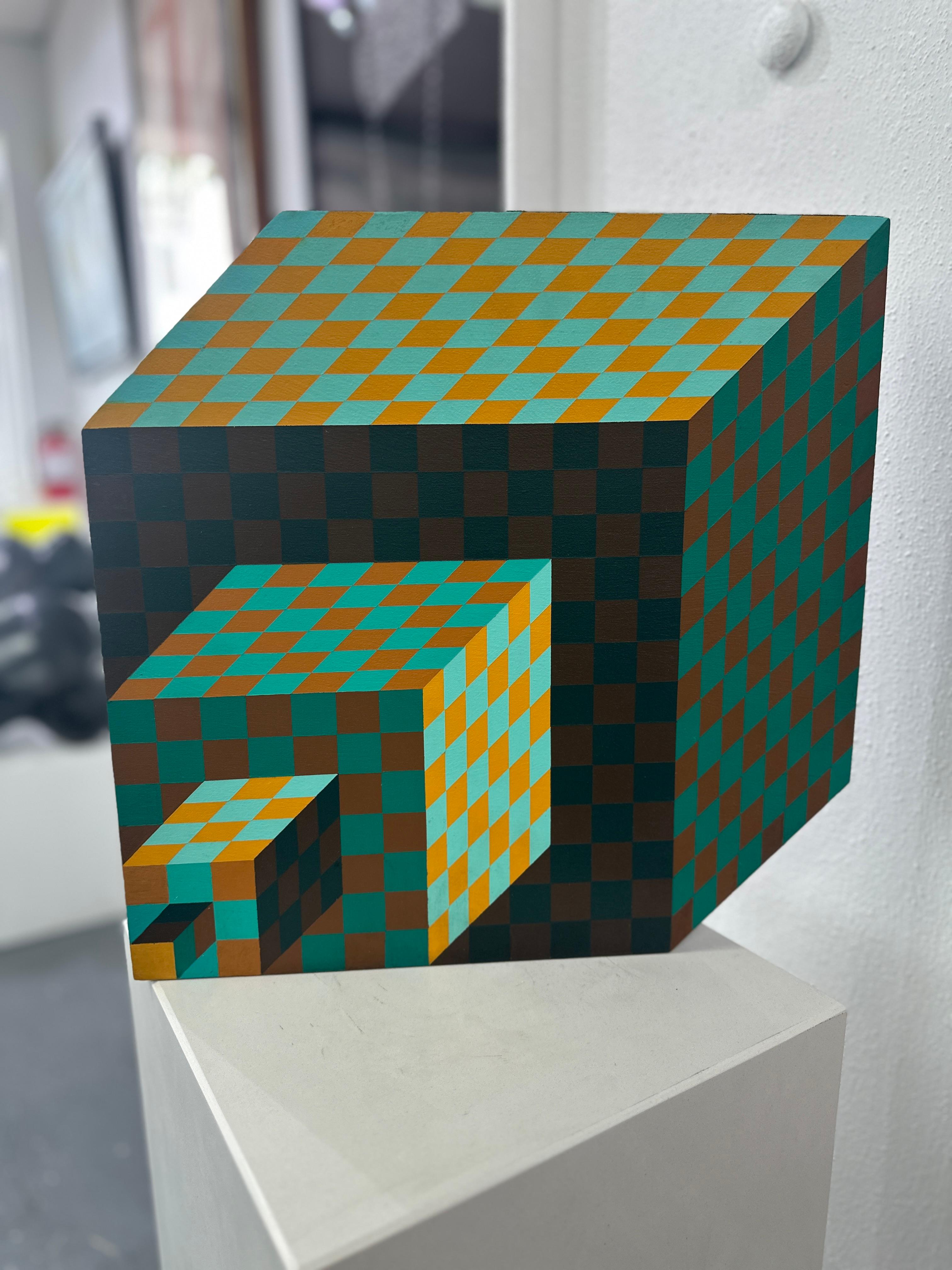 Felhoe - Kinetic Sculpture by Victor Vasarely