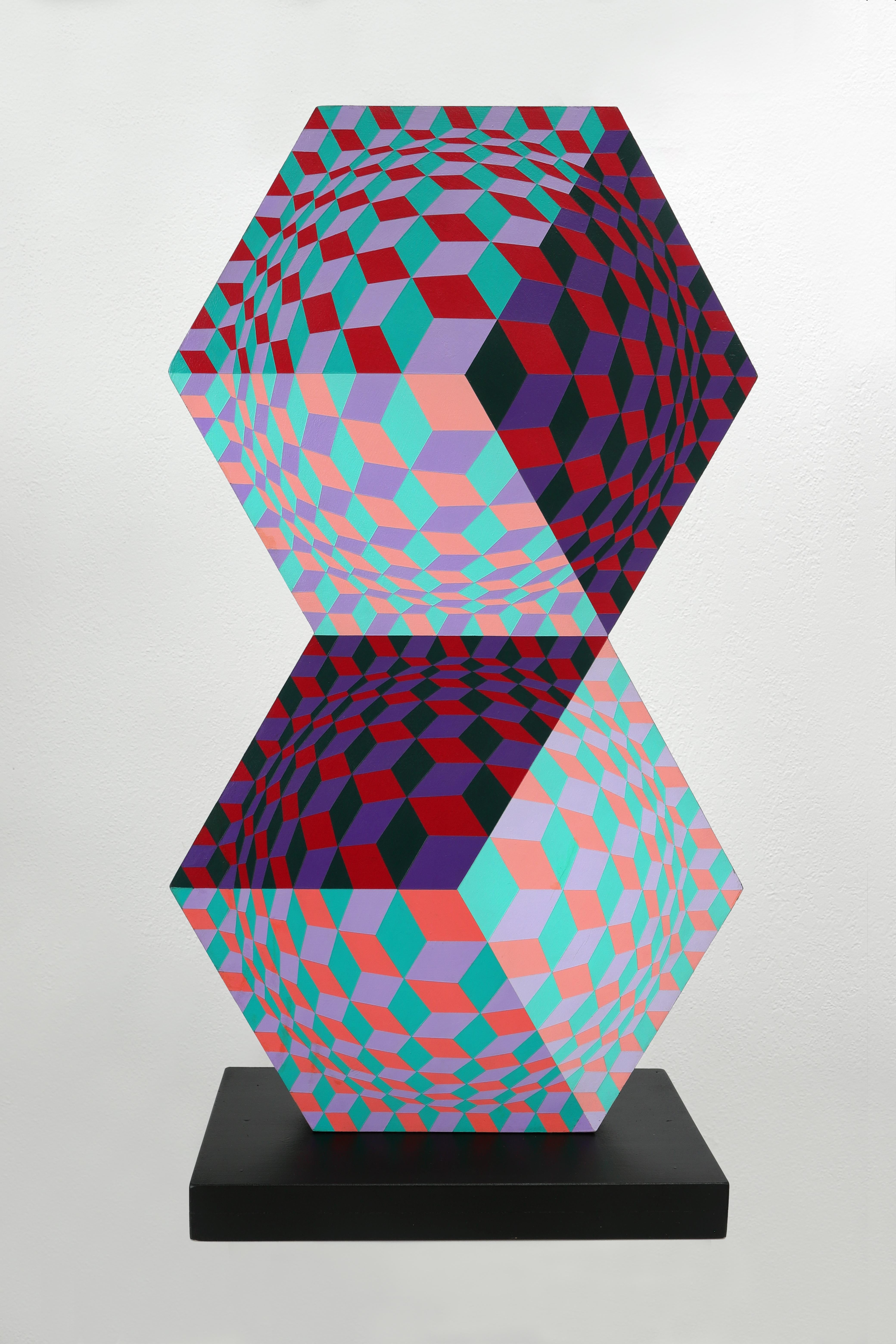 Untitled - Sculpture by Victor Vasarely