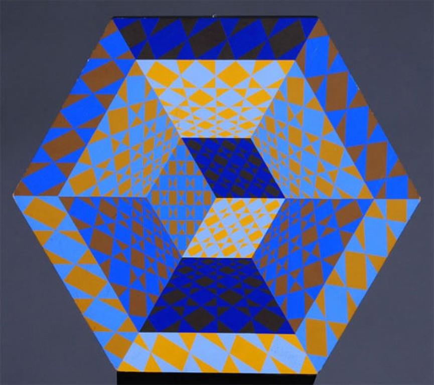 Victor Vasarely Abstract Sculpture - Untitled