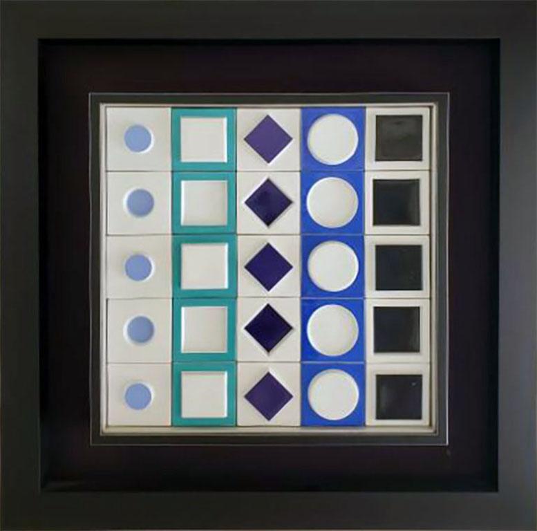 Untitled Relief - Sculpture by Victor Vasarely