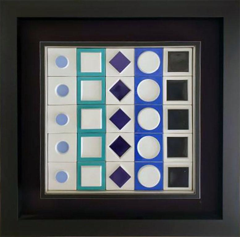 Unbenanntes Relief – Sculpture von Victor Vasarely