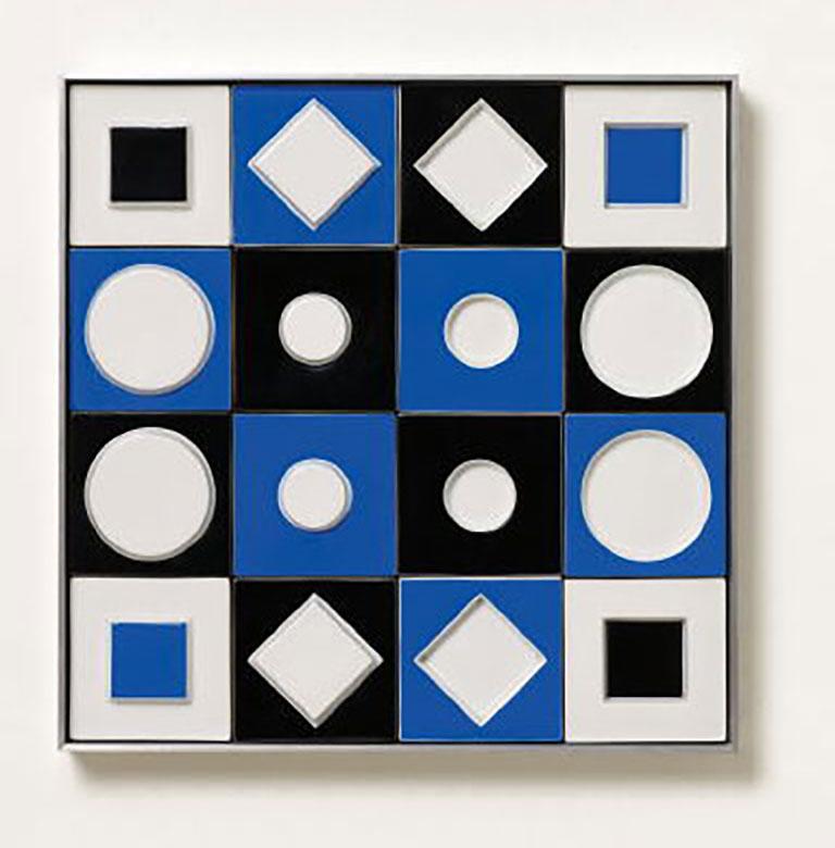 Abstract Sculpture Victor Vasarely - Sans titre Relief