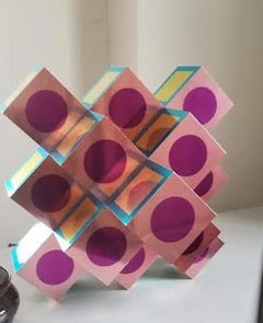 Victor Vasarely, KROA B, Anodyzed Aluminum, Edition