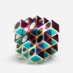 Victor Vasarely, KROA B, Anodyzed Aluminum, Edition