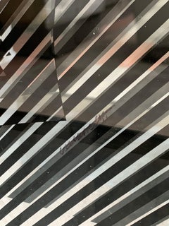 Zebra - Sculpture by Vasarely Circa 1975