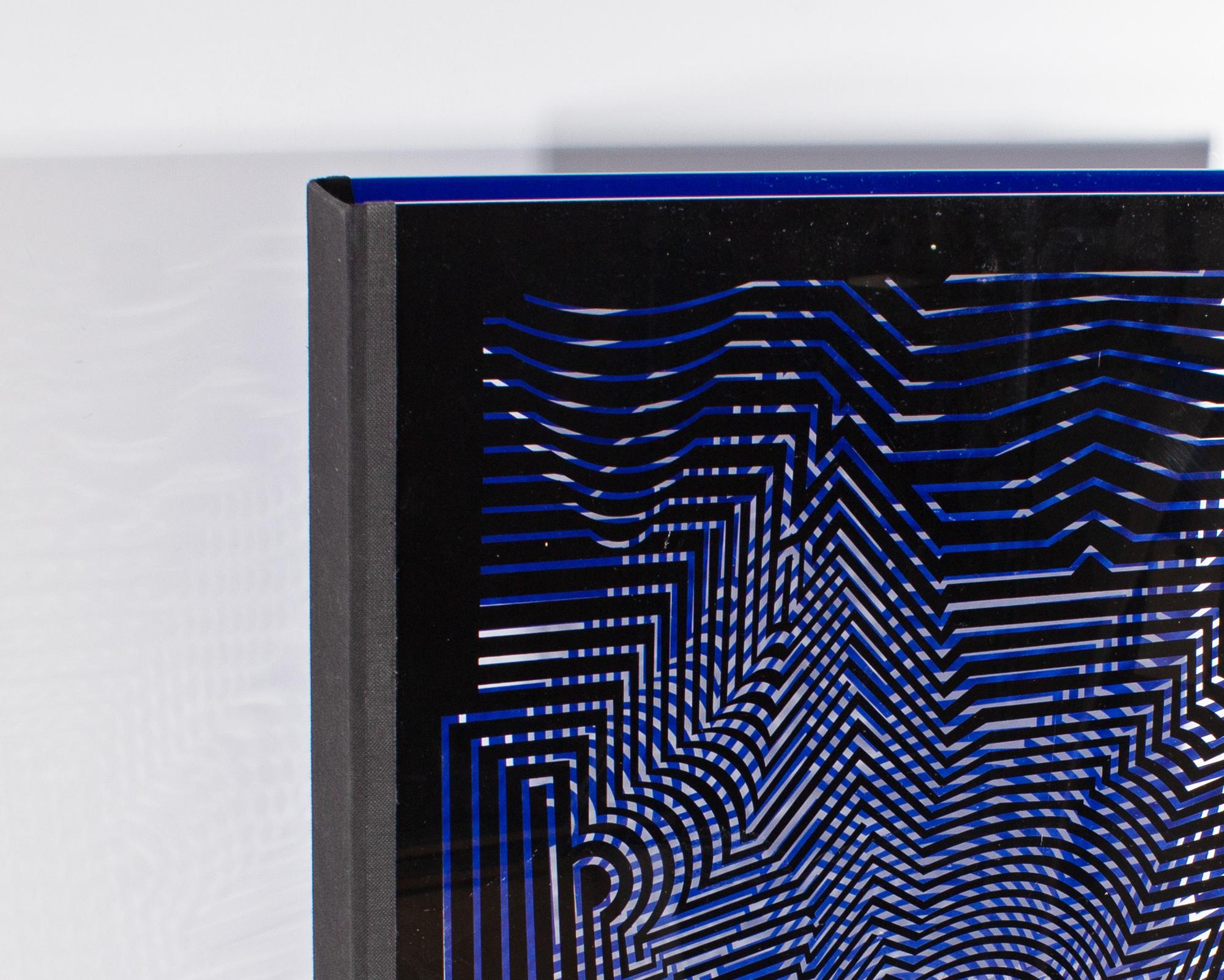 Modern Victor Vasarely Signed 1981 Limited Edition Acrylic Sculpture For Sale