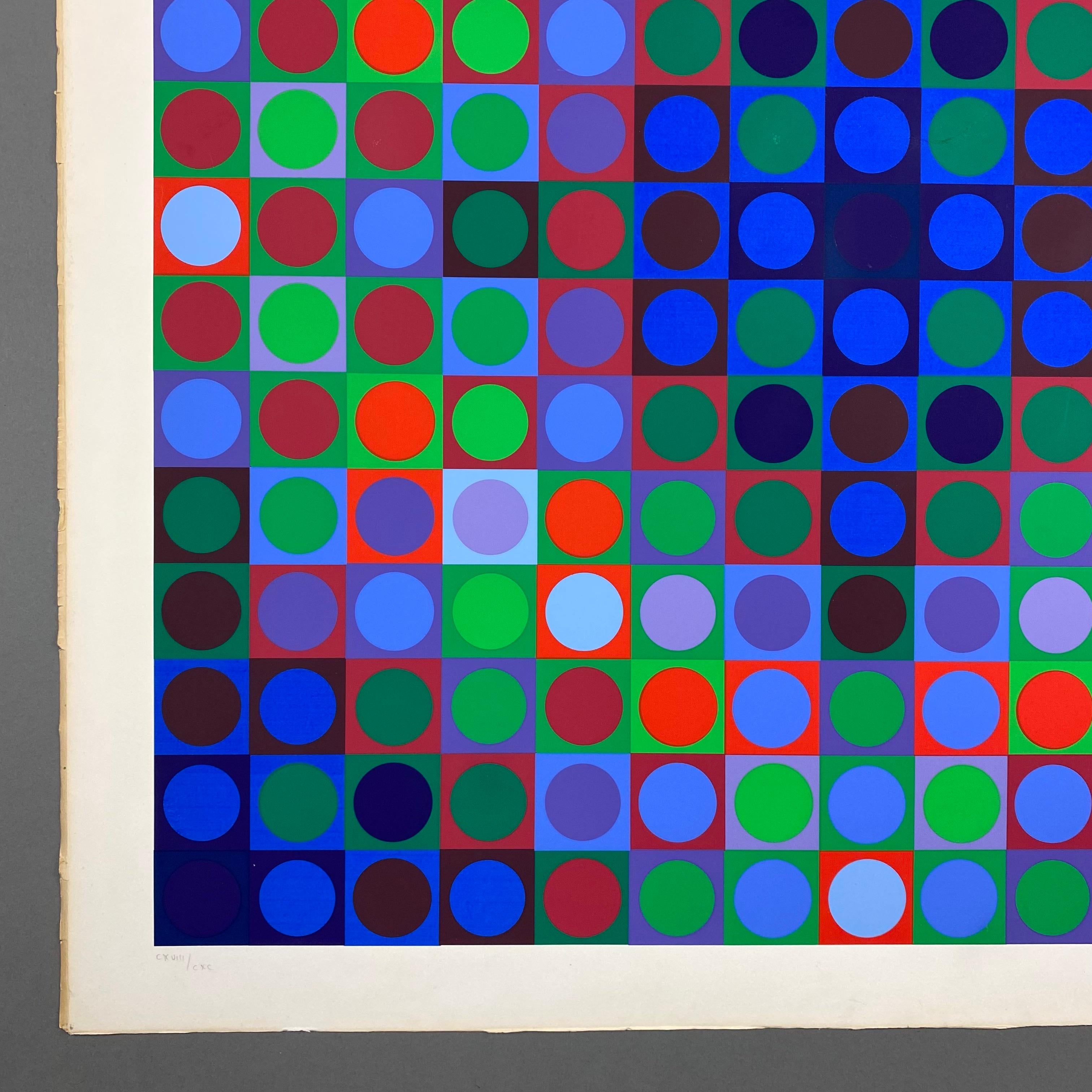 Elevate Your Space with a Masterpiece: Victor Vasarely's 