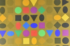 Victor Vasarely "Sorbonne" Lithograph 1973