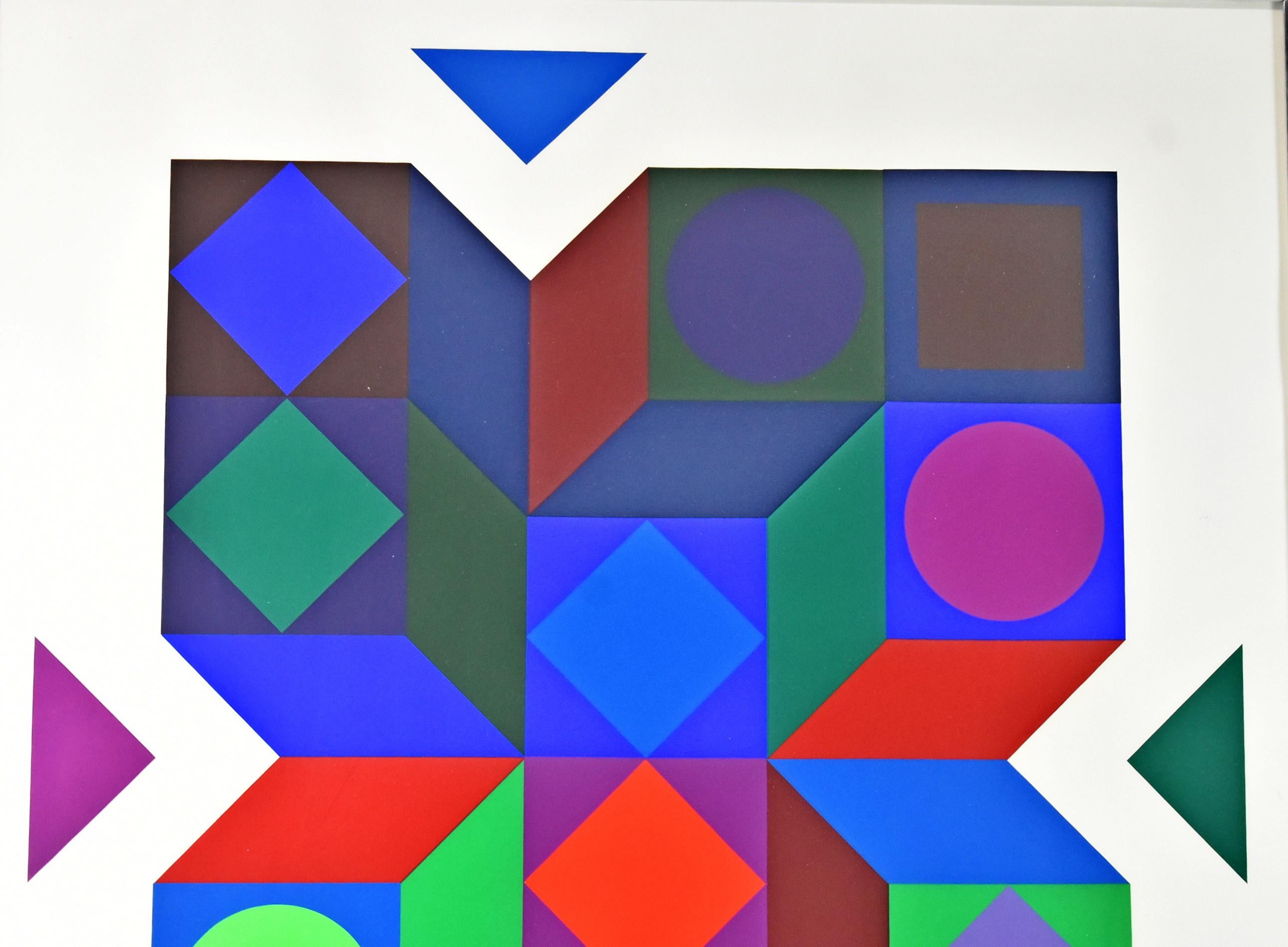 victor vasarely tridim