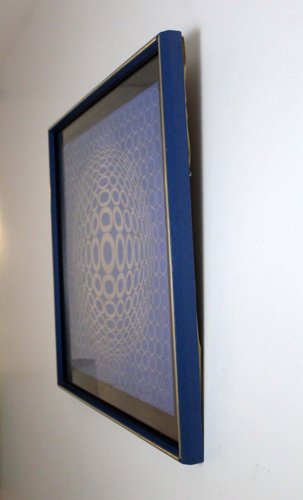 20th Century Victor Vasarely Tuz Lithograph