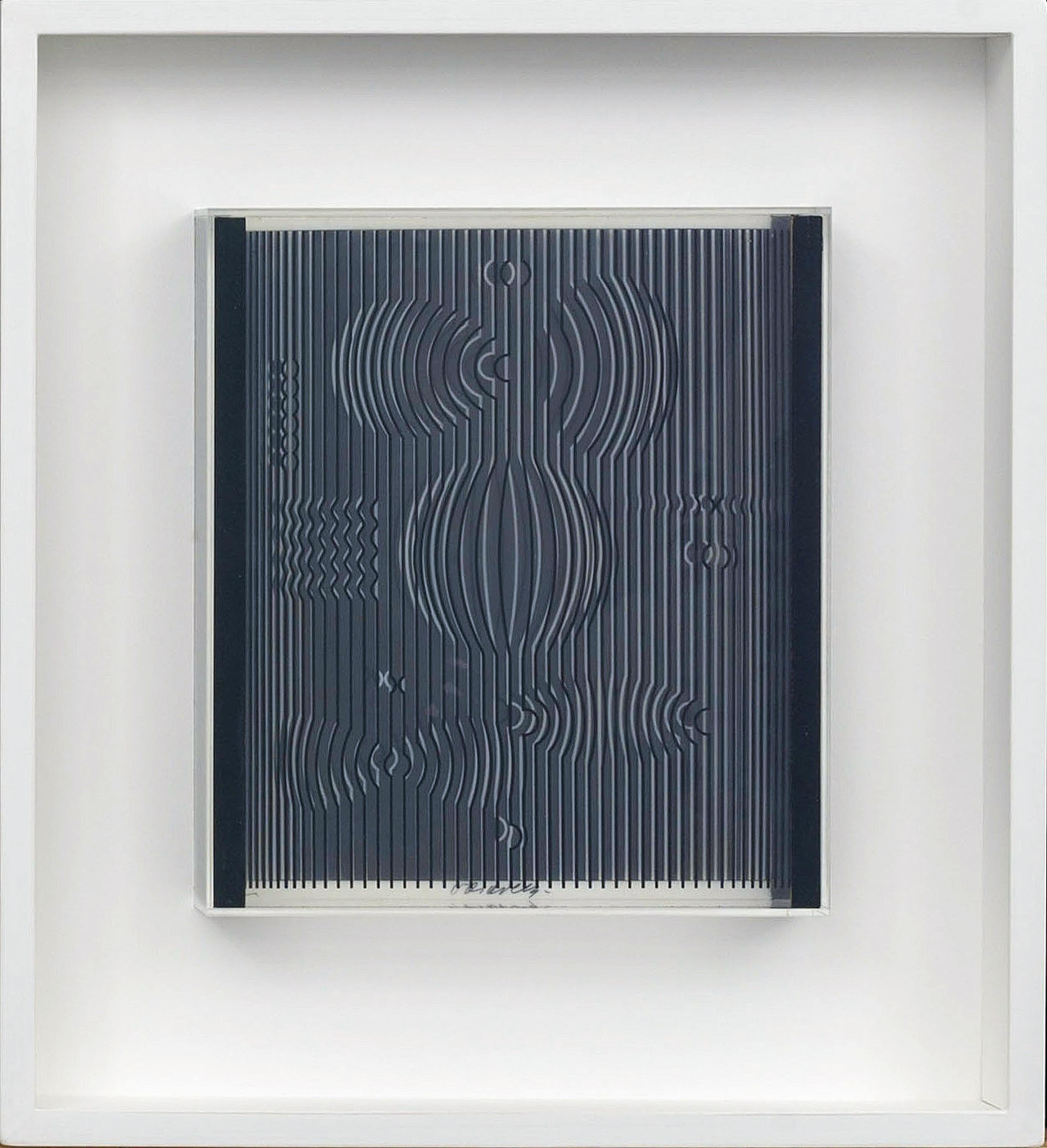 Optische Kunst Victor Vasarely Venus Siebdruck 1987 Auflage 250 (Moderne) im Angebot