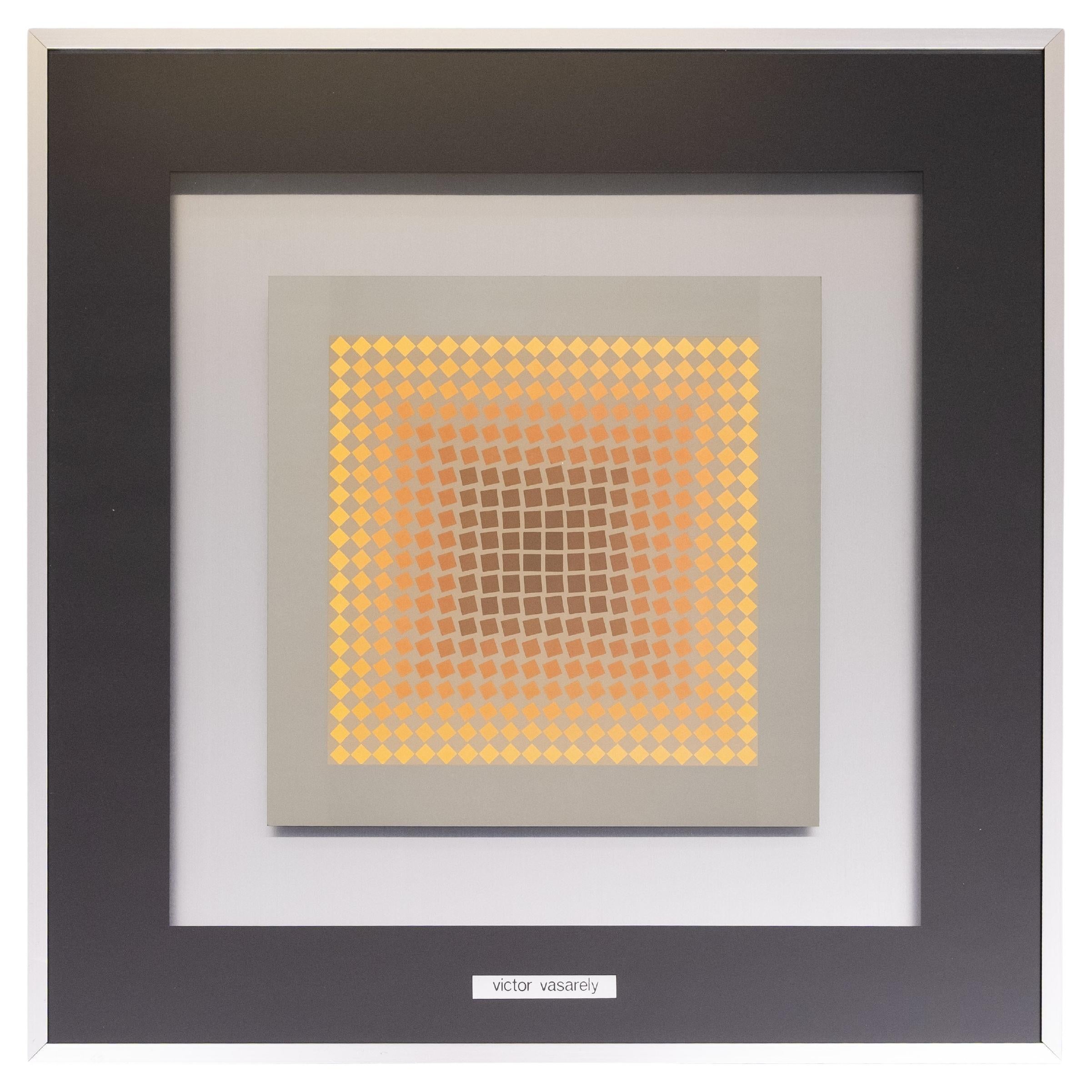 Victor Vaserely Heliogravüre Druck 1972