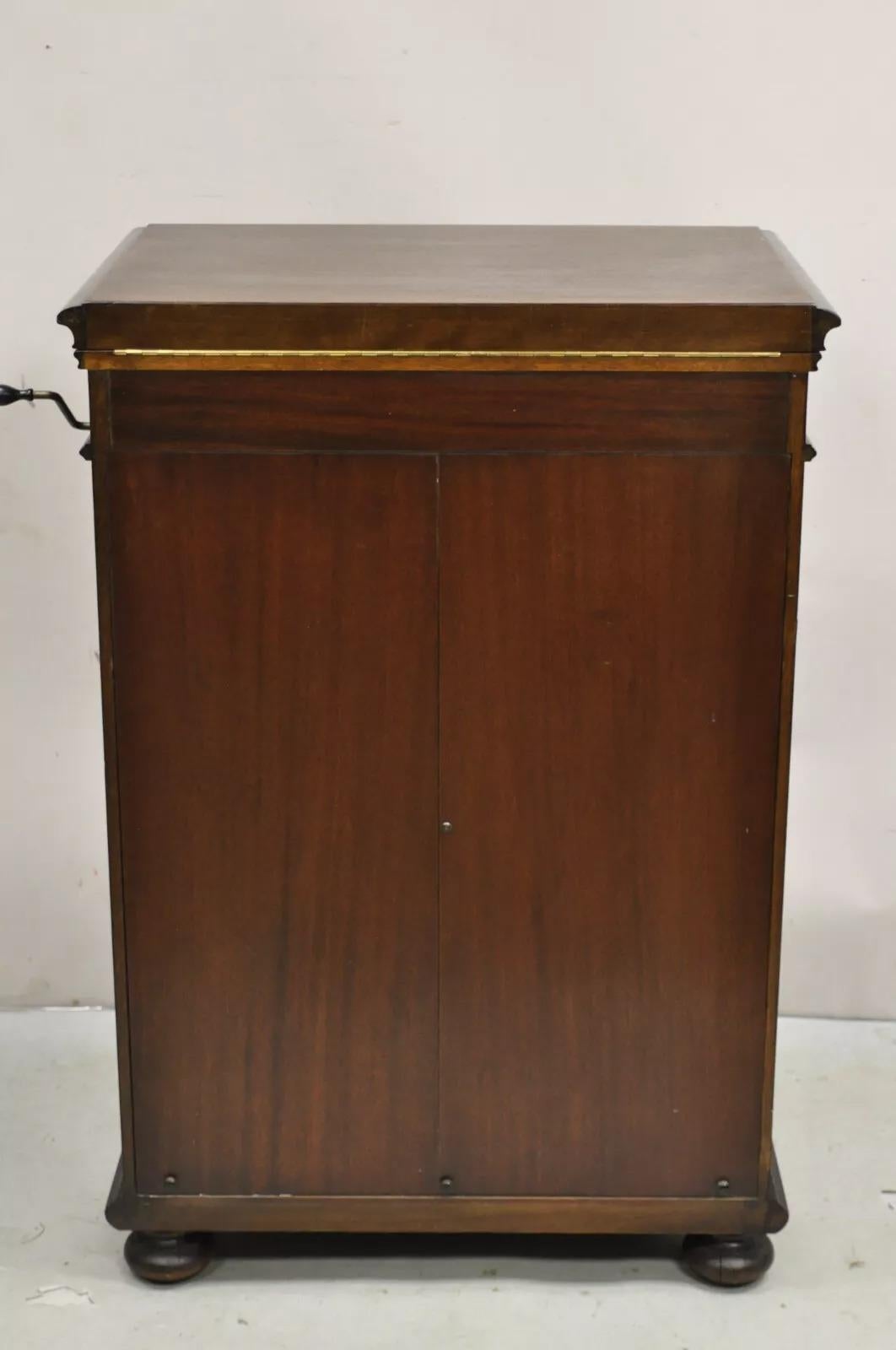 Máquina parlante Victor Victrola Tocadiscos de caoba 