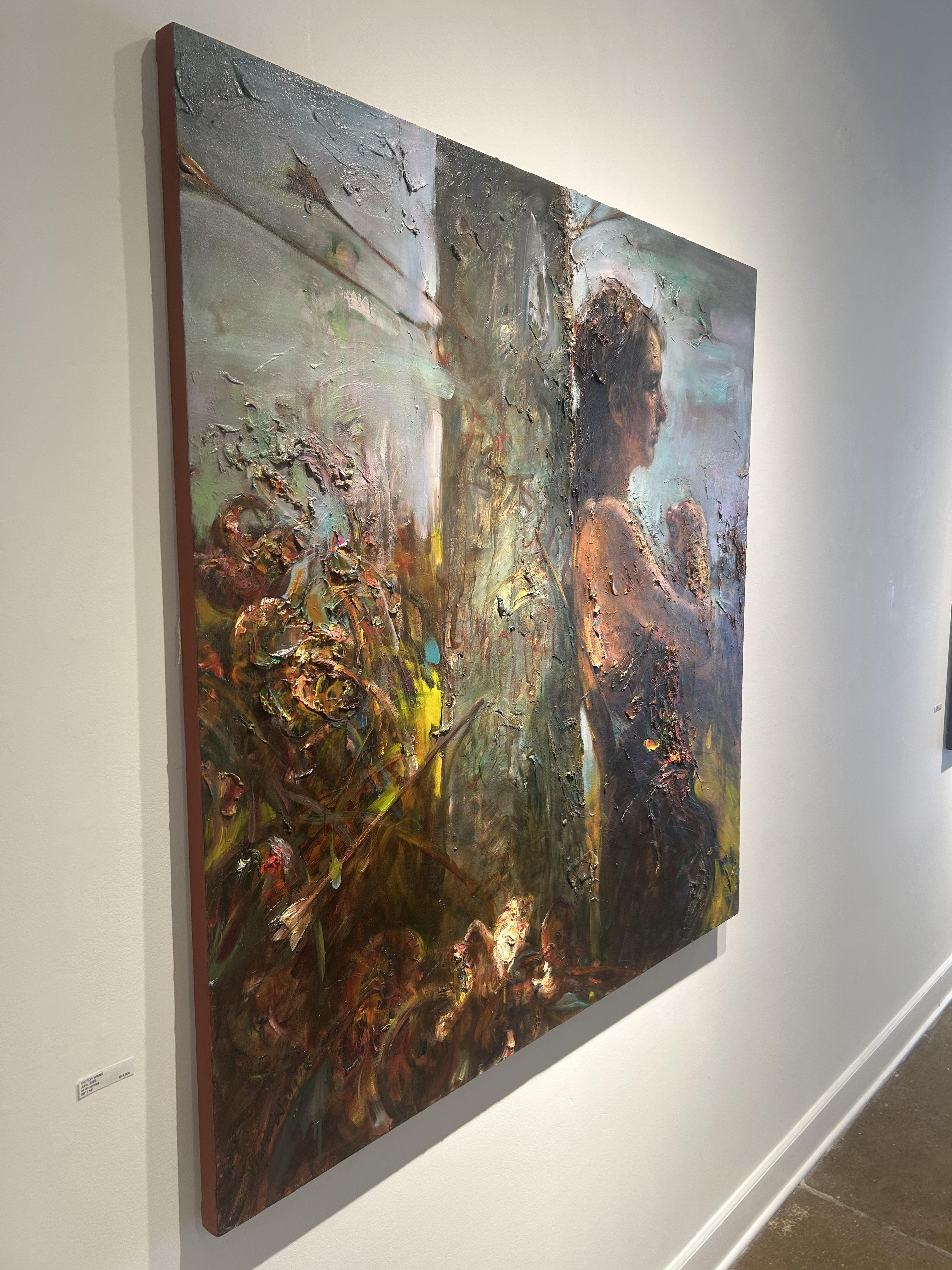 Contemporary, Oil Painting, Canvas, Figurative, Portrait, 
