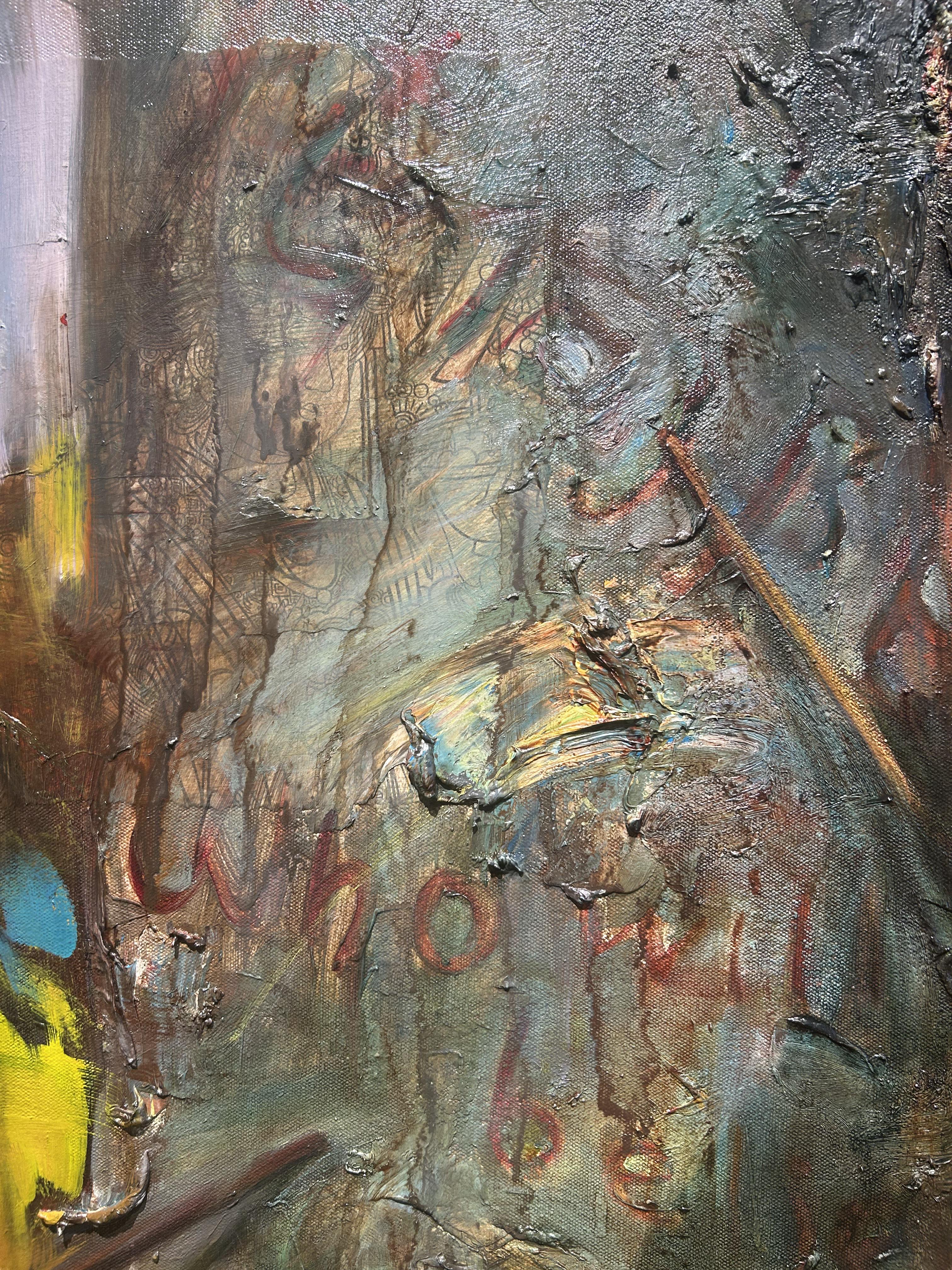 Contemporary, Oil Painting, Canvas, Figurative, Portrait, 