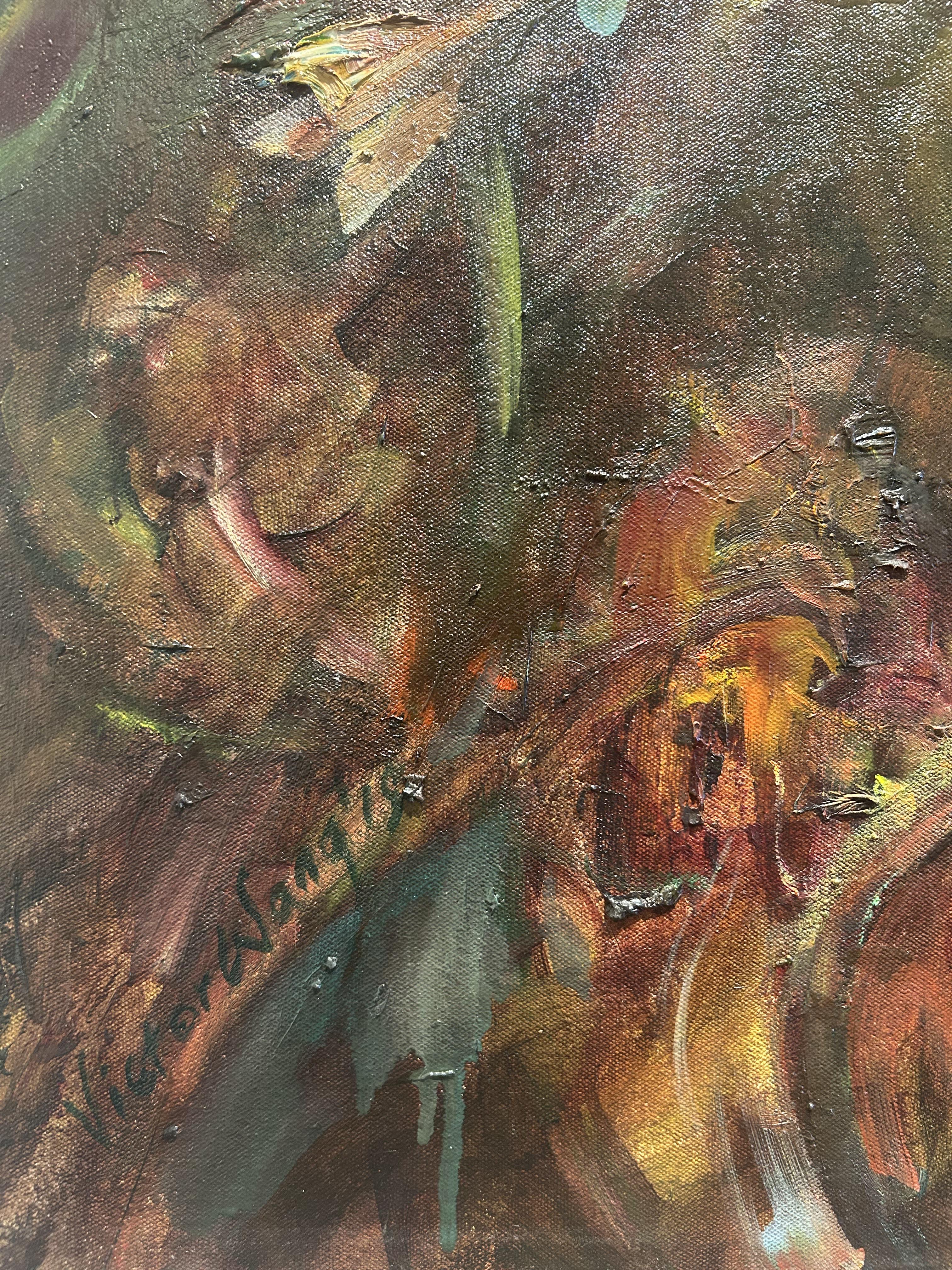 Contemporary, Oil Painting, Canvas, Figurative, Portrait, 